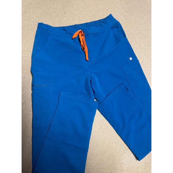 FIGS Royal Blue Scrubs Set Top S & Pants Women's Size M $120 - Picture 5 of 12